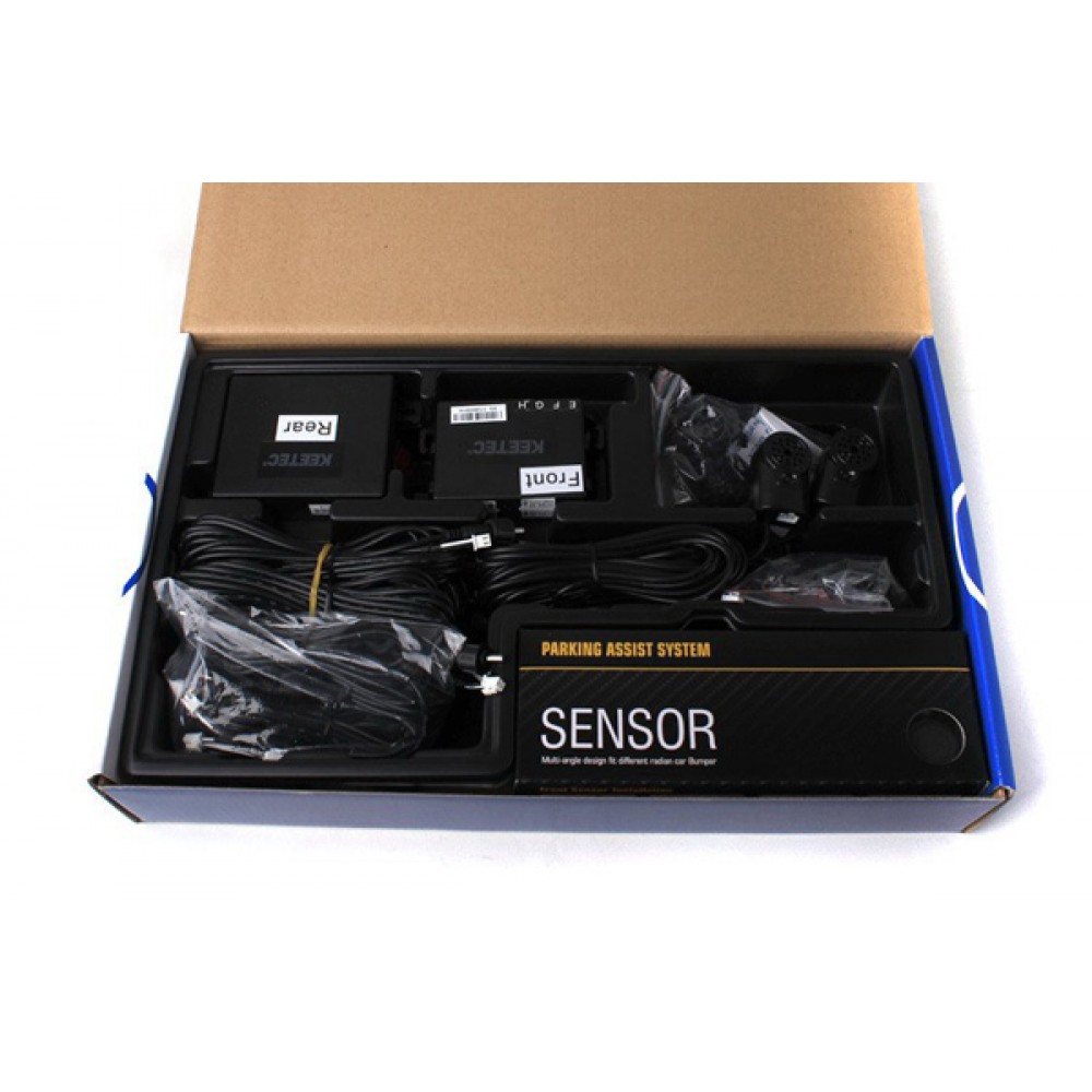  SISTEM ASISTENTA PARCARE UNIVERSAL FATA SI SPATE CU 8 SENSORI ULTRASONICI SI AVERIZARE SONORA