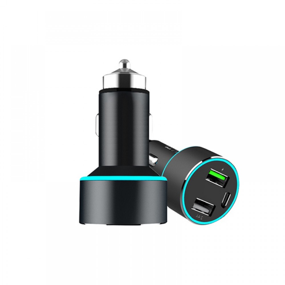  INCARCATOR AUTO 1XUSB QC3.0 + 1XUSB 2.4A + 1XUSB TYPE-C 42W