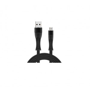 CABLU DATE INCARCARE FISH USB LA MICRO USB 1M 2.4A..
