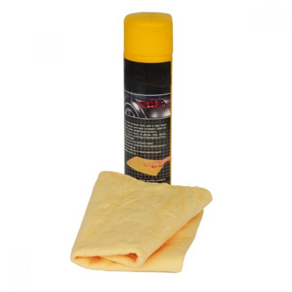 LAVETA PIELE SINTETICA CURATARE AUTO INTERIOR 43x32CM