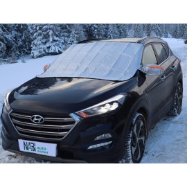 Husa parbriz si oglinzi impotriva inghetului si parasolar cu 5 magneti Premium 145cmx110cm Nabi Market ®