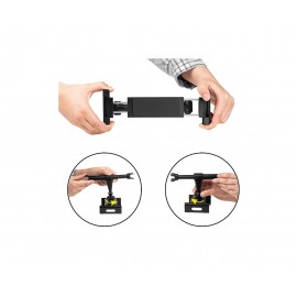 SUPORT TABLETA PE TETIERA 4,7 - 13 INCHI REGLABIL SI AJUSTABIL 360 GRADE HEYNER