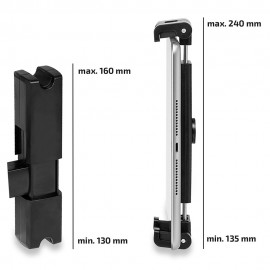 SUPORT TABLETA PE TETIERA BRAT FLEXIBIL REGLABIL SI AJUSTABIL 360 GRADE HEYNER
