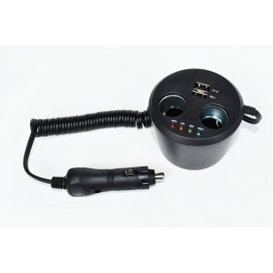 DUBLU STECHER FORMA PAHAR CU 2 PORTURI BRICHETA SI..