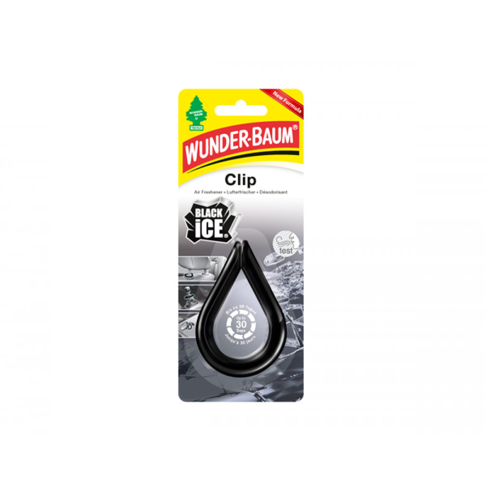 ODORIZANT AUTO CLIP WUNDER-BAUM BLACK ICE