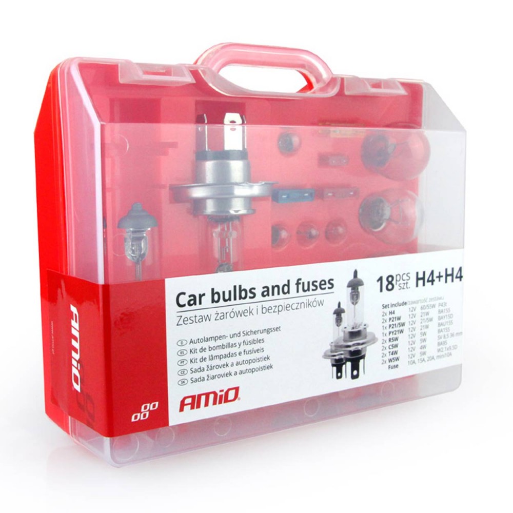 SET BECURI SI SIGURANTE AUTO DE REZERVA H4+ H4 12V 