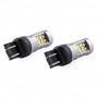SET 2 BUC BEC LED CANBUS T20 W21 / 5W BECURI ALBE 12V / 24V