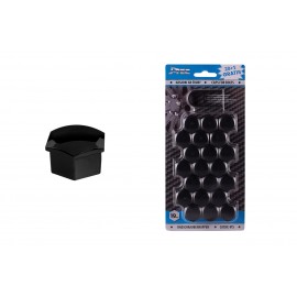 Set 21 bucati capace prezoane 19 mm negre