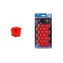 Set 21 bucati capace prezoane 19 mm rosii