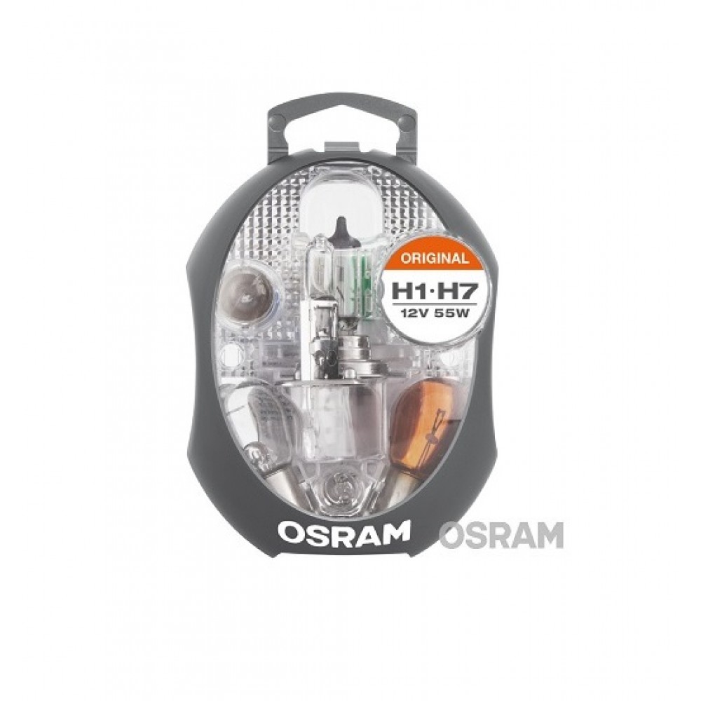 SET BECURI AUTO DE REZERVA H1/H7 12V OSRAM