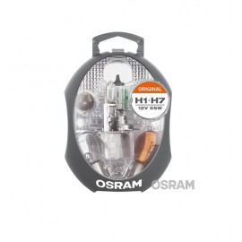 SET BECURI AUTO DE REZERVA H1/H7 12V OSRAM