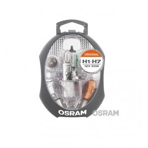SET BECURI AUTO DE REZERVA H1/H7 12V OSRAM