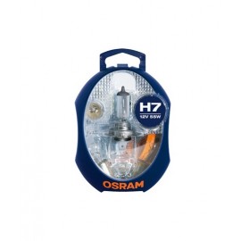 SET BECURI AUTO DE REZERVA H7 12V OSRAM