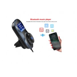  MODULATOR FM CU BLUETOOTH SI INCARCATOR AUTO 1XUSB QC3.0 SI 1XUSB 2.4A 