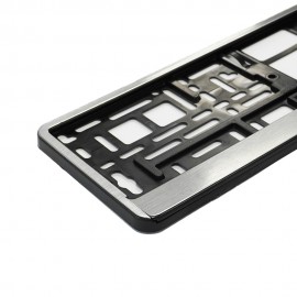 SET 2 BUC SUPORT NUMAR INMATRICULARE CROM PERLAT