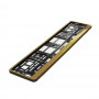SET 2 BUC SUPORT NUMAR INMATRICULARE GOLD