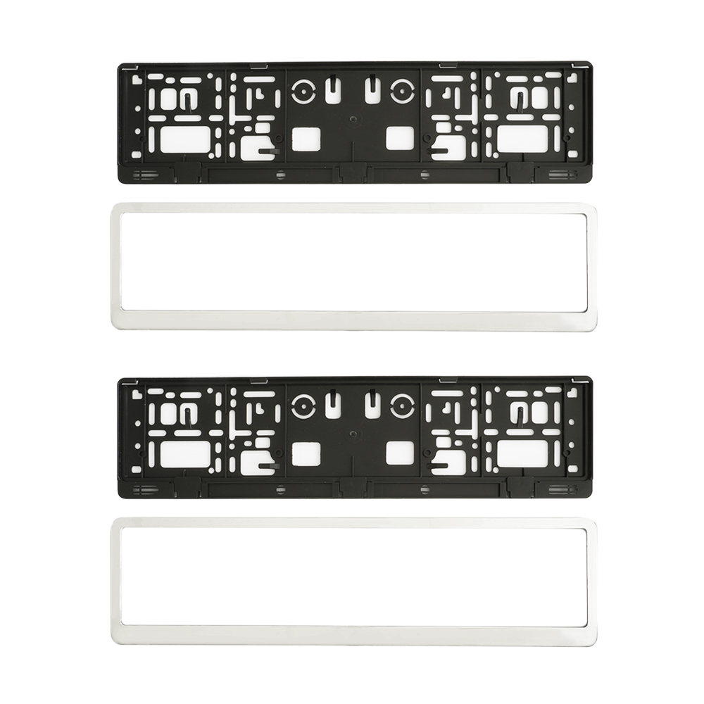 SET 2 BUC SUPORT NUMAR INMATRICULARE CROM CASETAT