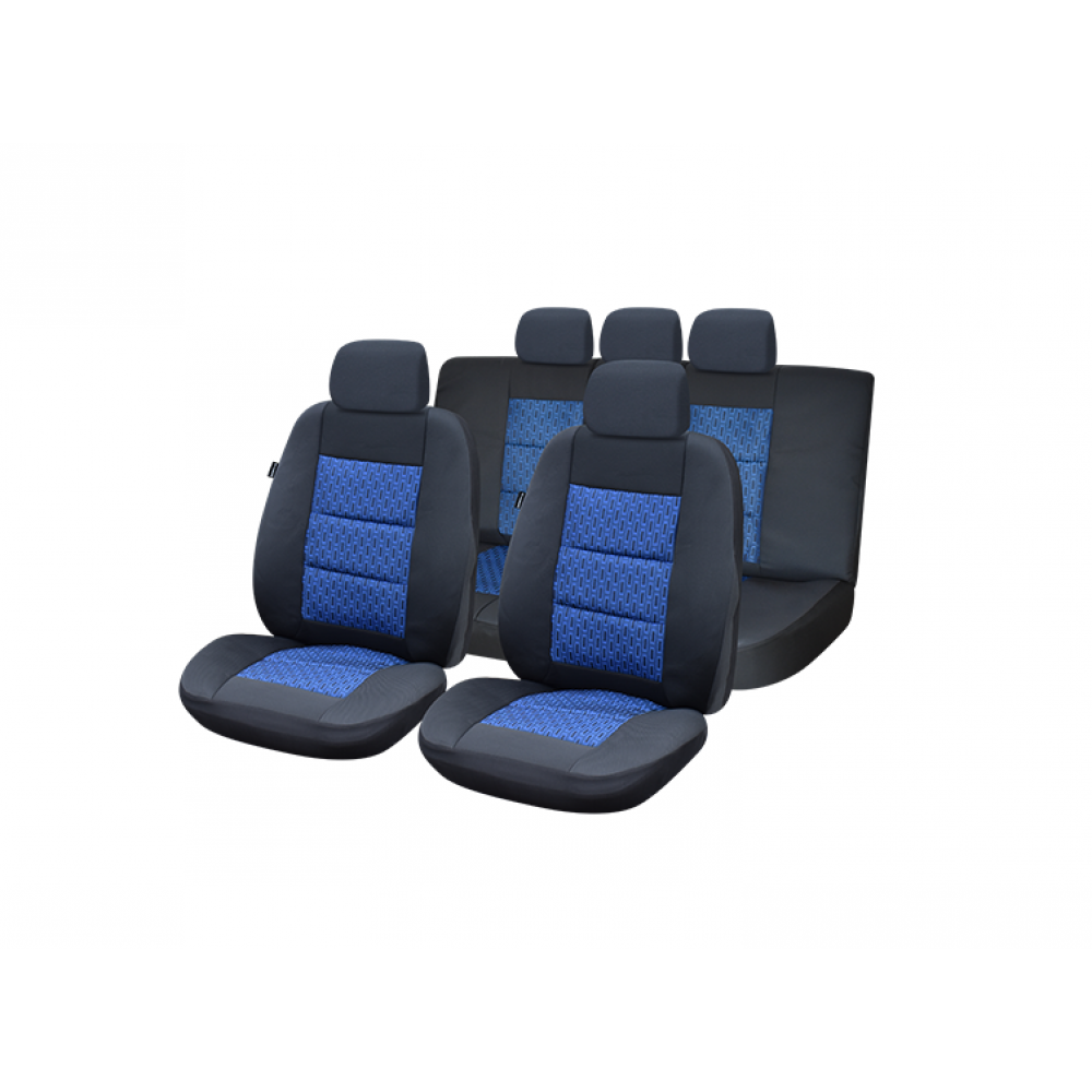 SET HUSE SCAUN PREMIUM LUX - ALBASTRU