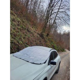 HUSA PARBRIZ EXTERIOR 2 IN 1 ANTIINGHET / PARASOLAR CLASIC CU MAGNETI