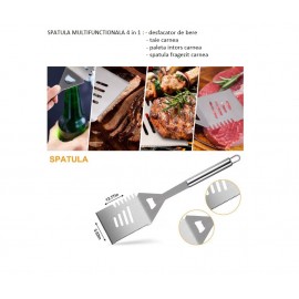 Set 25 ustensile pentru gratar, barbeque, otel inoxidabil