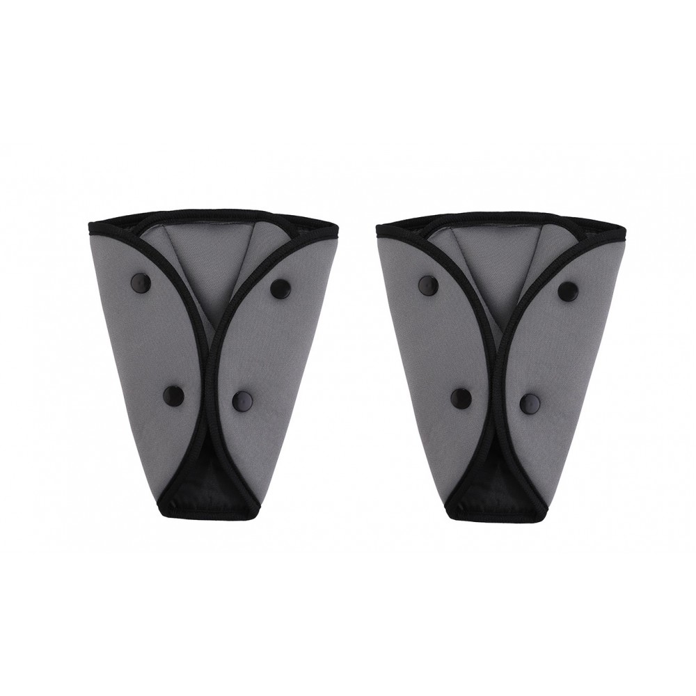 Set 2 buc Protectie centura de siguranta pentru Copii neopren Gri 24 x 18