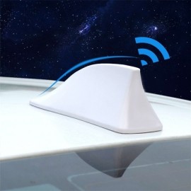 ANTENA AUTO UNIVERSALA ACTIVA TIP COADA DE RECHIN ALB