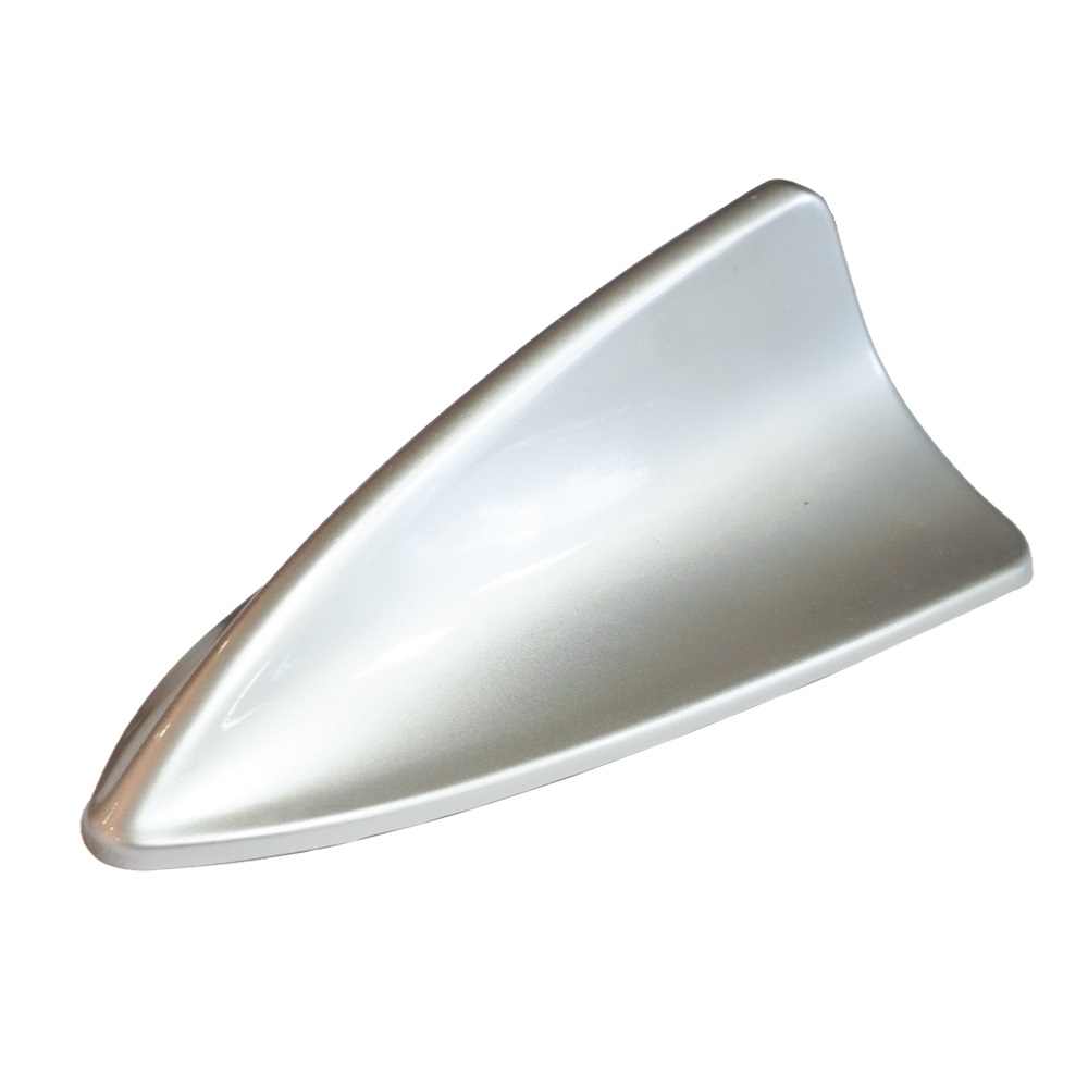 ORNAMENT ANTENA AUTO UNIVERSALA TIP COADA DE RECHIN ARGINTIU