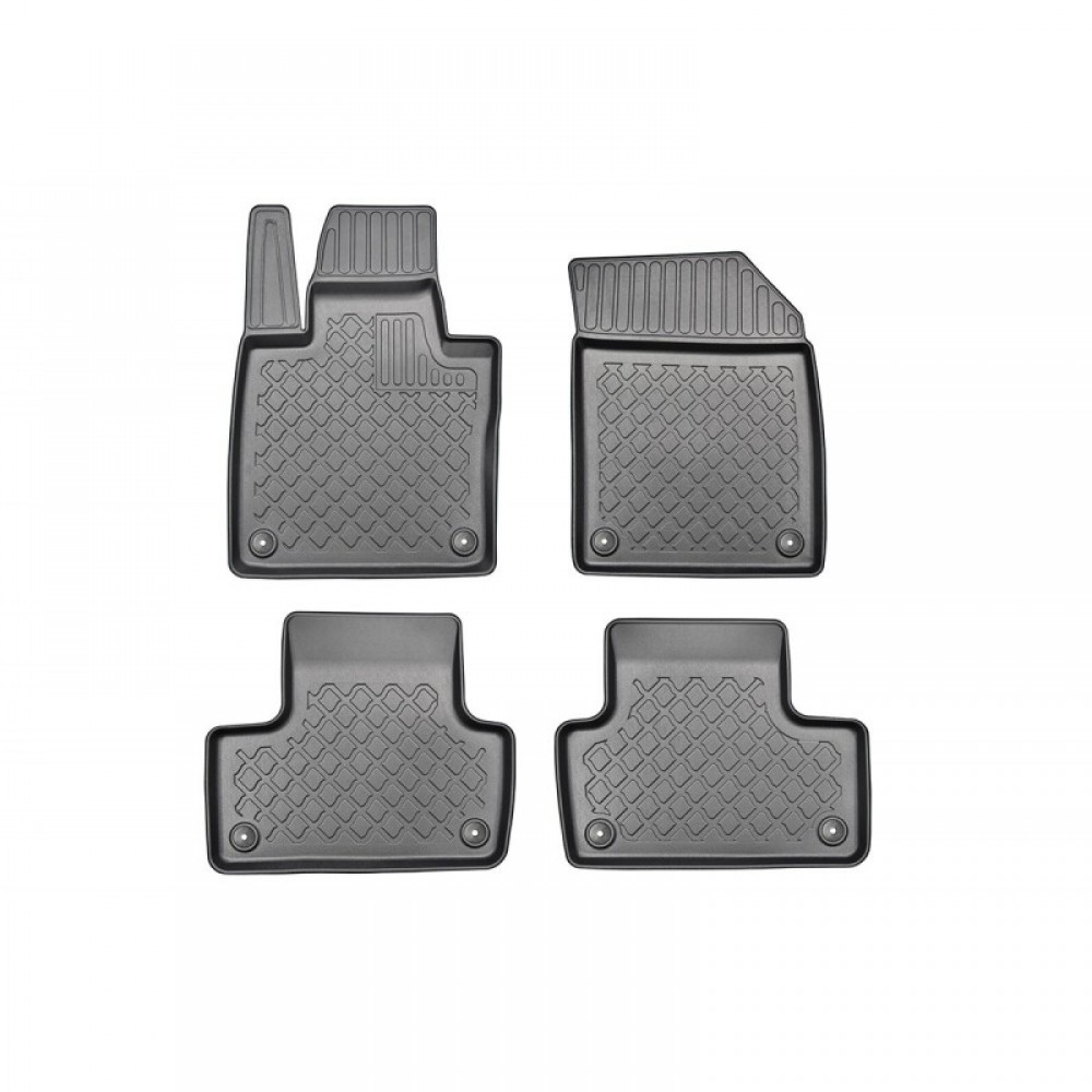 Set covorase Premium 3D cauciuc TPE tip tavita 4 piese compatibil VOLVO XC60 II 2017+