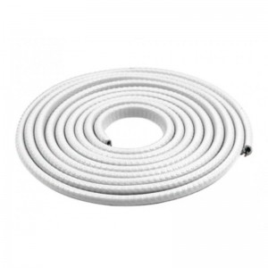 Rola cheder alba cu insertie metalica 5 metri, pro..