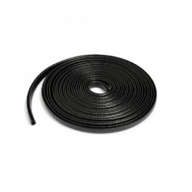 Rola cheder neagra cu insertie metalica 5 metri, protectie usi auto