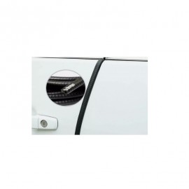 Rola cheder albastra cu insertie metalica 5 metri, protectie usi auto