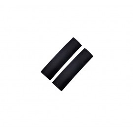 Set 2 bucati protectie centuri de siguranta polyester 100% si 2 buc Centura falsa auto grafica carbon, anulator senzor centura de siguranta, dop metal