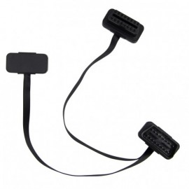 PRELUNGITOR CABLU ADAPTOR DIAGNOZA AUTO 2 IN 1 LA OBD2 16 PIN, 30CM