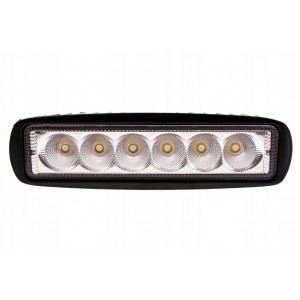 Lampa cu 6 led flux lumina difuza 10-30 V 158x44x5..